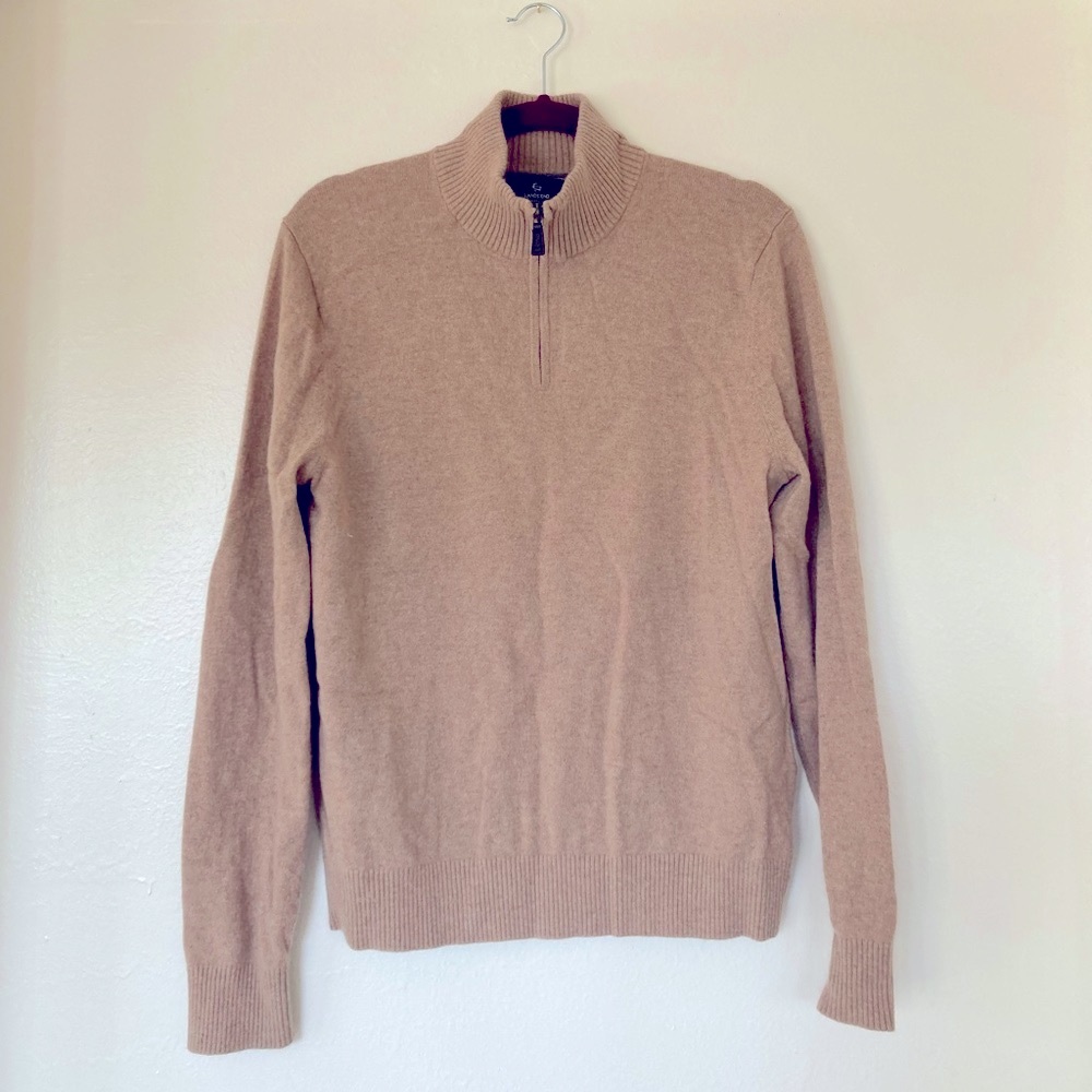 Lands’ End boys cashmere sweater